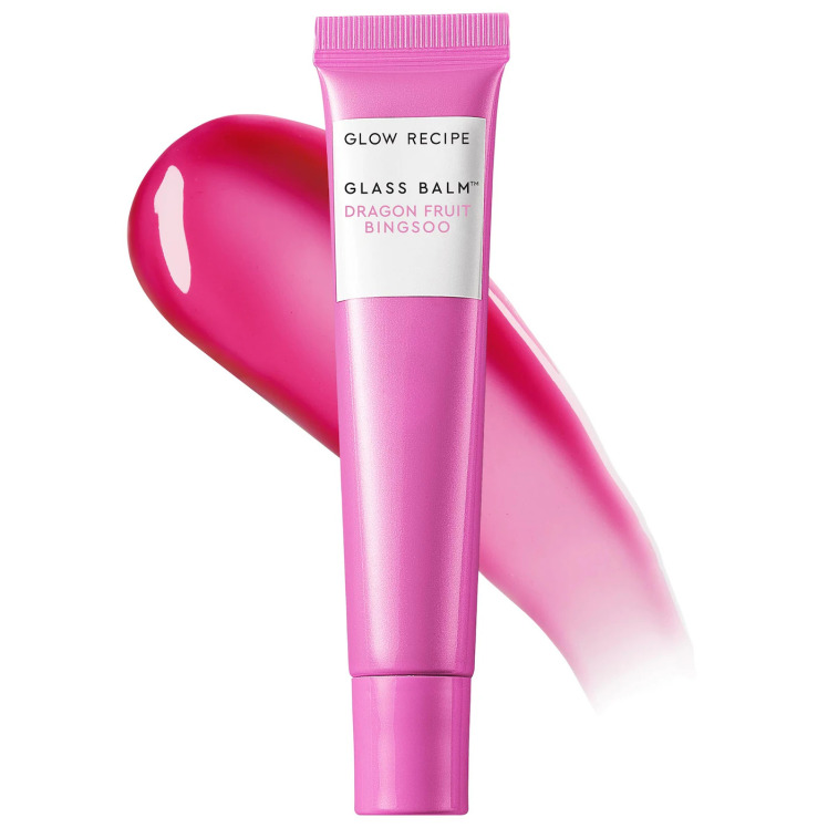  بالم لب گلو رسپی مدل Glass Balm در شید Dragonfruit Bingsoo برای درخشش شیشه‌ای لب‌ها