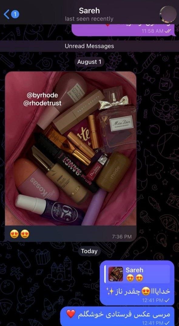 تجربه مشتری از رژگونه رود Rhode Pocket Blush